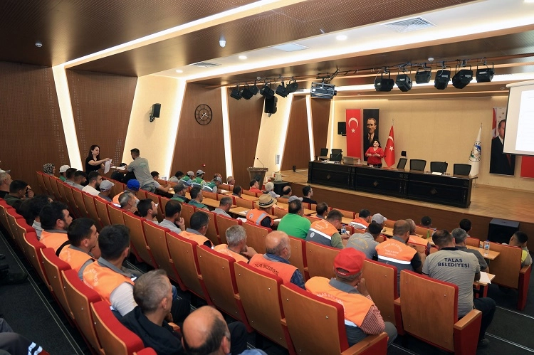 Kayseri Talas’ta KKKA eğitimi