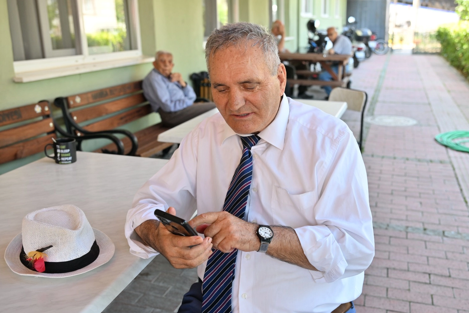 Manisa’da huzurevine güçlü internet ağı