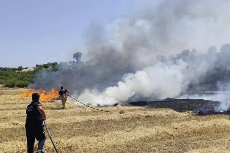 Manisa’dan anız yangınlarına karşı uyarı