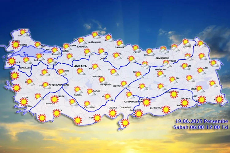 Meteoroloji’den bugün uyarı yok! Rüzgar hafif…