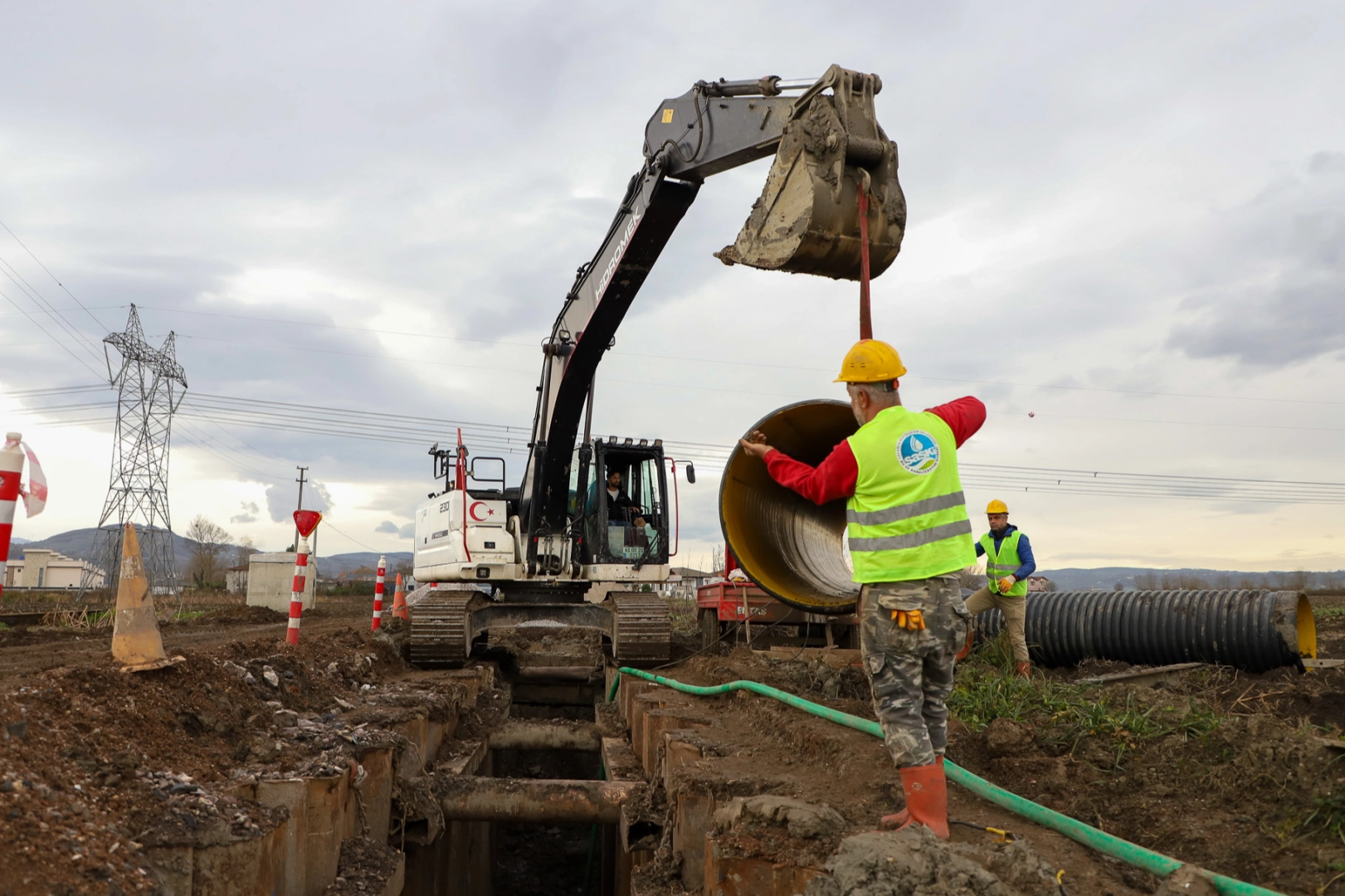 Sakarya’da 4 merkez ilçeye yağmur suyu hattı