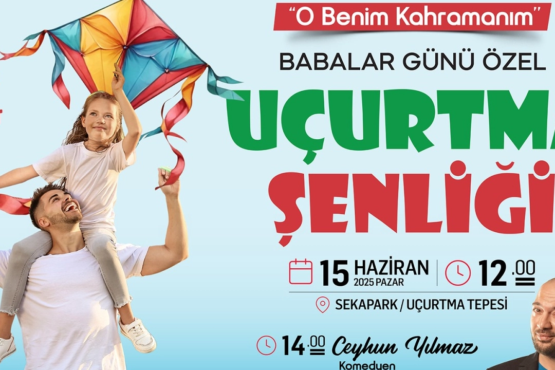 Sekapark’ta uçurtmalar babalar için uçacak