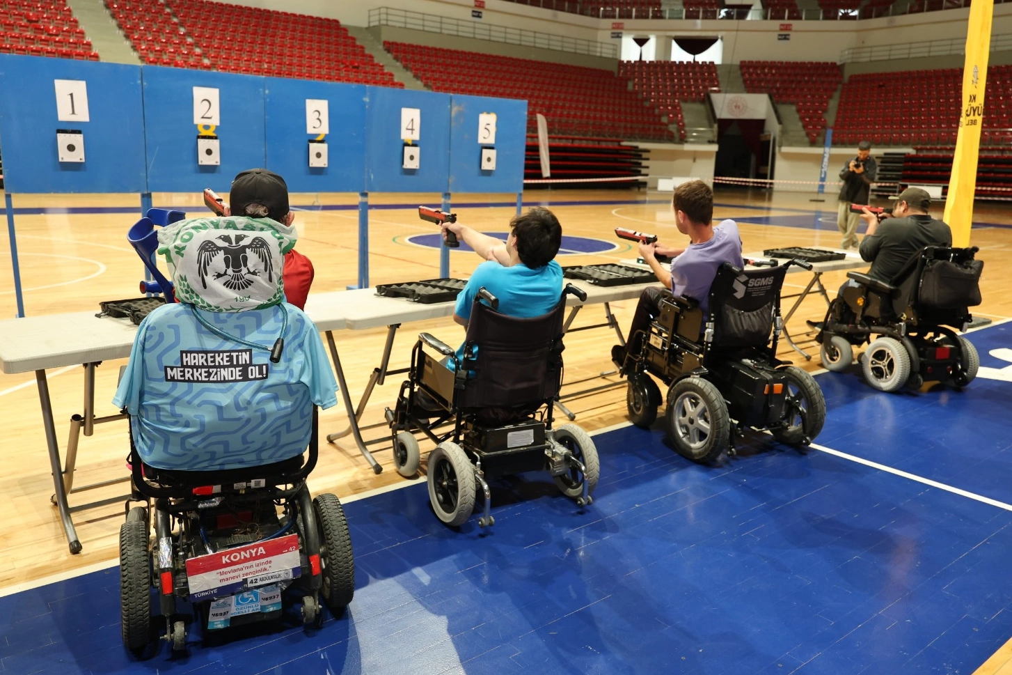 Türkiye’de ilk para lazer yarışmasına Konya ev sahipliği yaptı