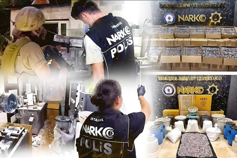 Zehir tacirlerine geçit yok! İstanbul’da milyonlarca hap ele geçirildi!