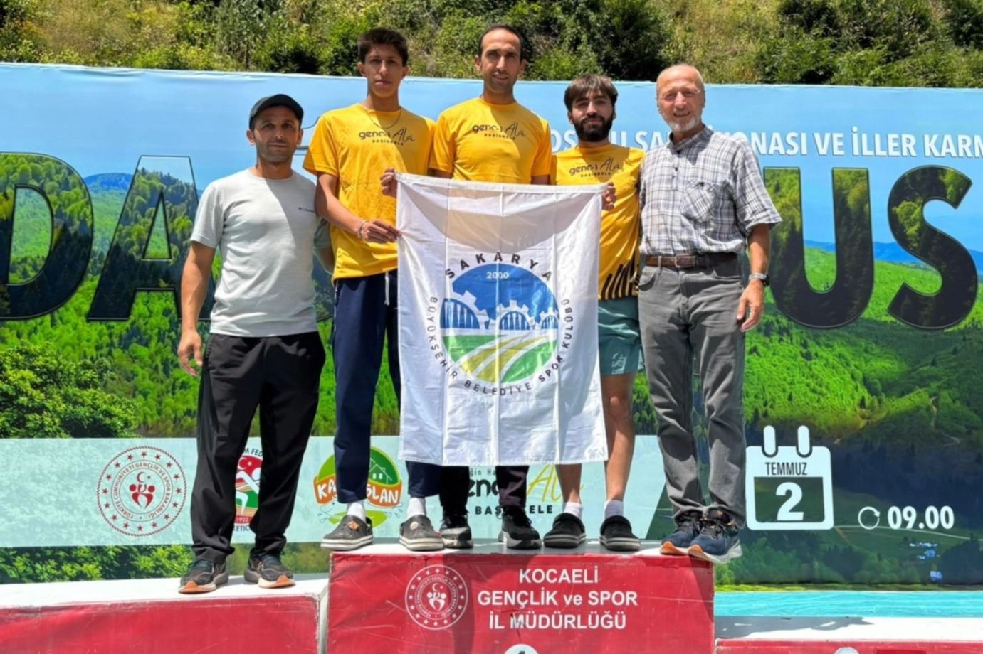 Avrupa şampiyonluğu ve Türkiye ikinciliği Sakarya’dan