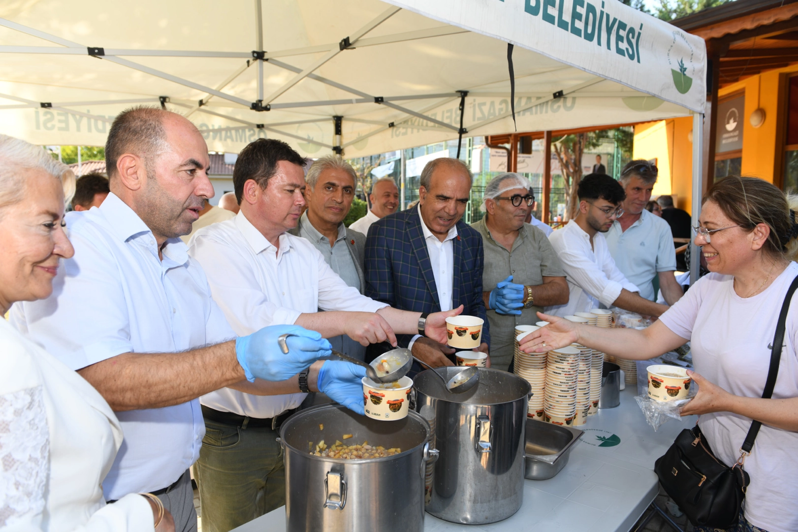 Bursa Osmangazi’de kazanlar kardeşliğe kaynadı