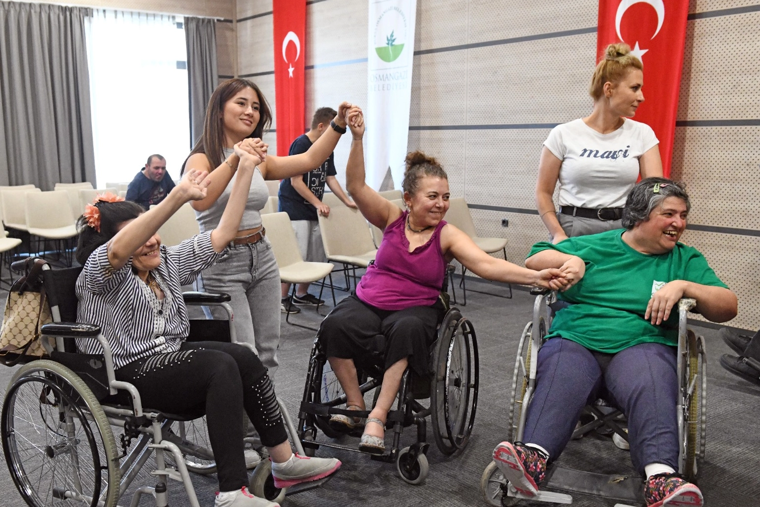 Bursa Osmangazi’de özel bireyler OBAM etkinliğinde buluştu