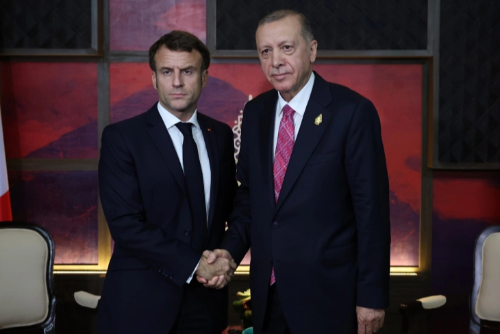 Erdoğan’dan Macron’a ‘Filistin’ tebriği