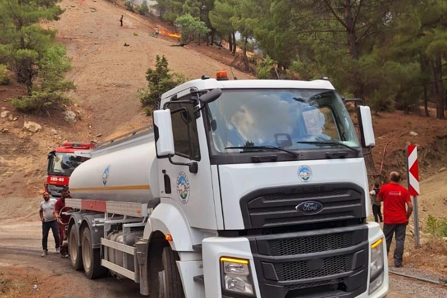 Kayseri Talas’tan K.Maraş yangınına destek