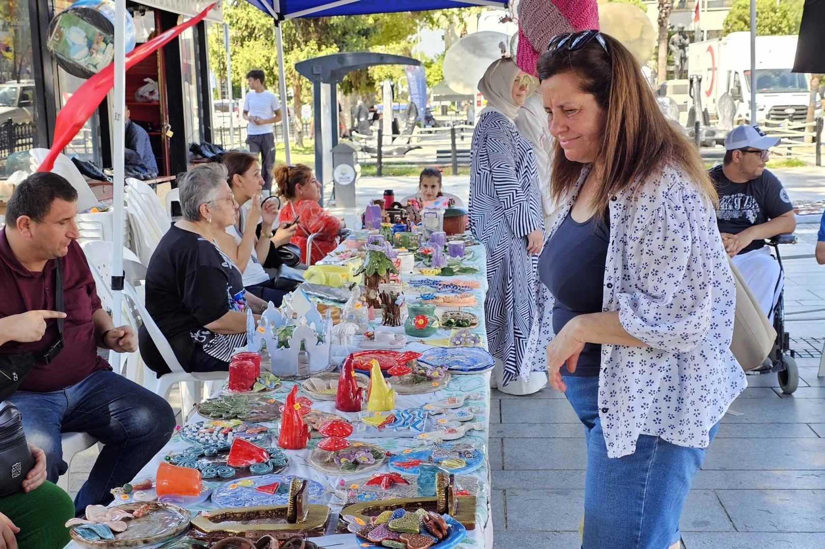 Kocaeli Gölcük Anıtpark’ta engelleri aşan sergi