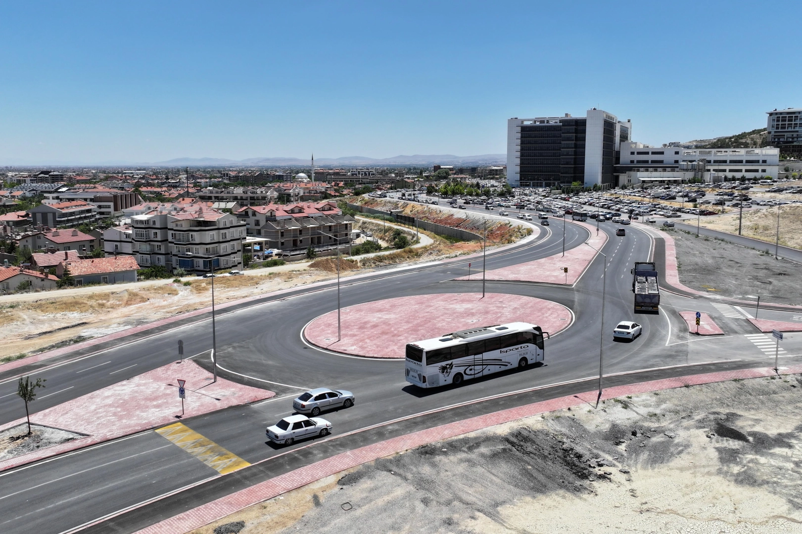 Konya’da giriş çıkışlar daha güvenli hale getirildi