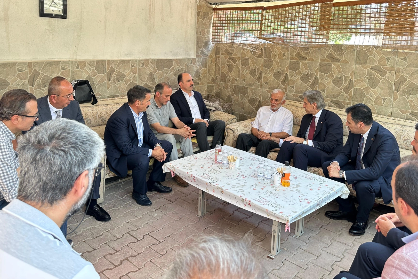 Konya protokolünden şehit Can’ın ailesine taziye ziyareti