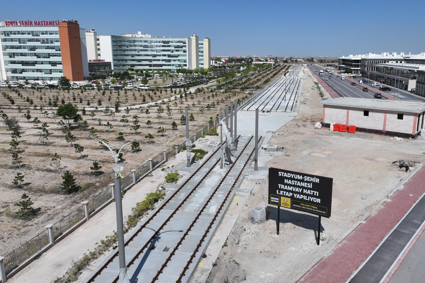 Konya Stadyum-Şehir Hastanesi Tramvayı’nda ikinci etap hazırlığı