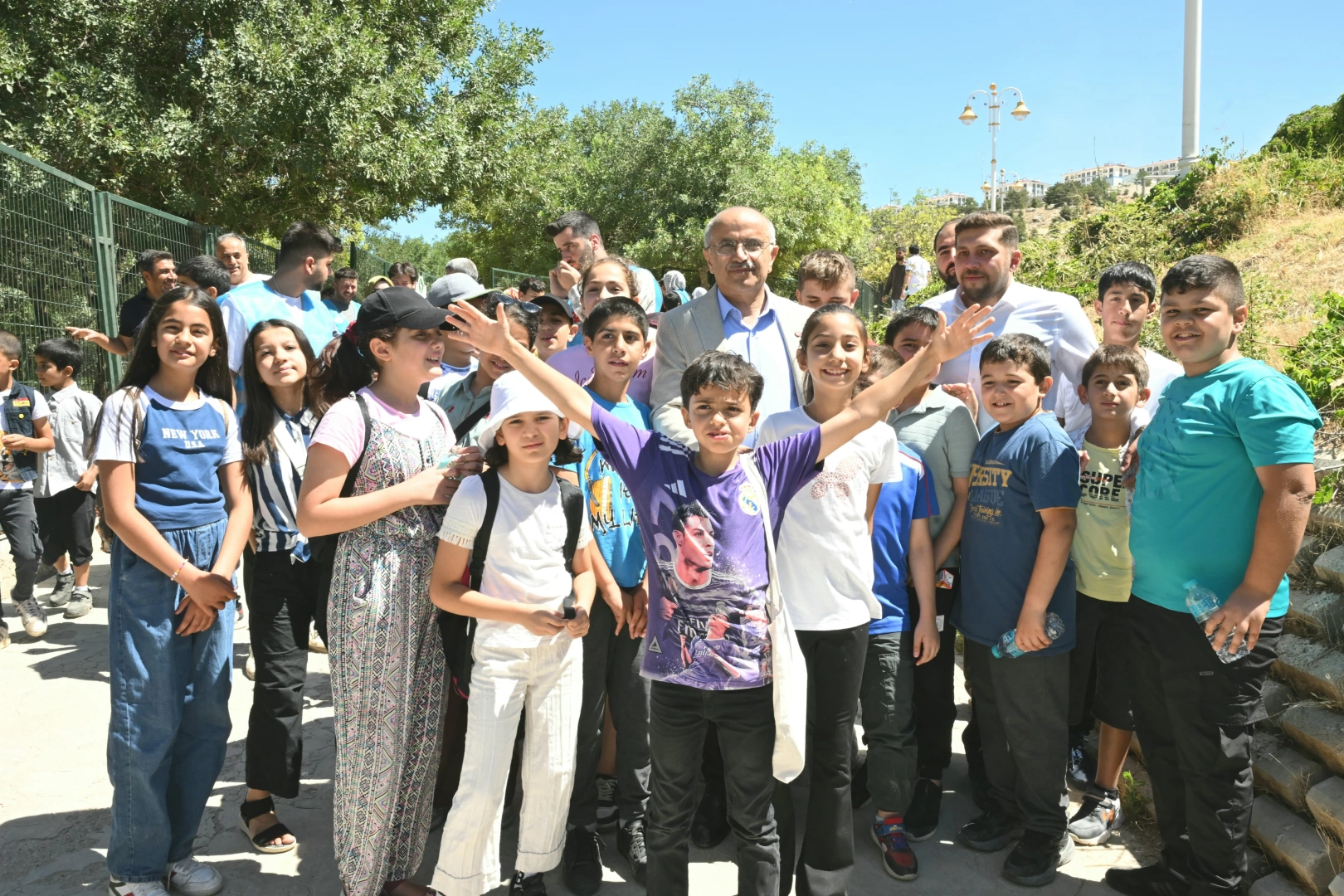 Malatya’da öğrencilerin “Yaz Seninle Güzel” programı keyfi