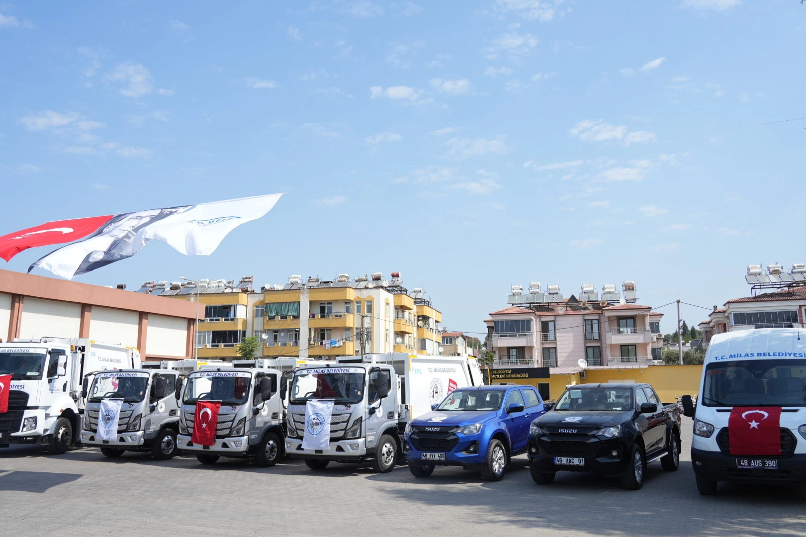 Muğla’da Milas Belediyesi araç filosunu güçlendiriyor