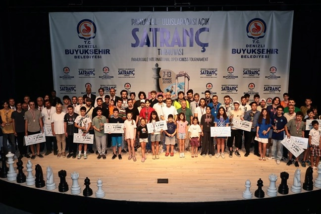 Pamukkale Uluslararası Açık Satranç Turnuvası sona erdi