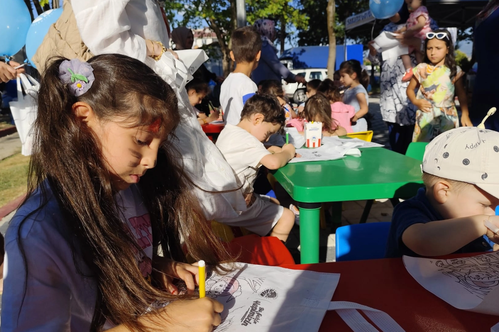 Sakarya’da çocuklara renkli yaz etkinliği