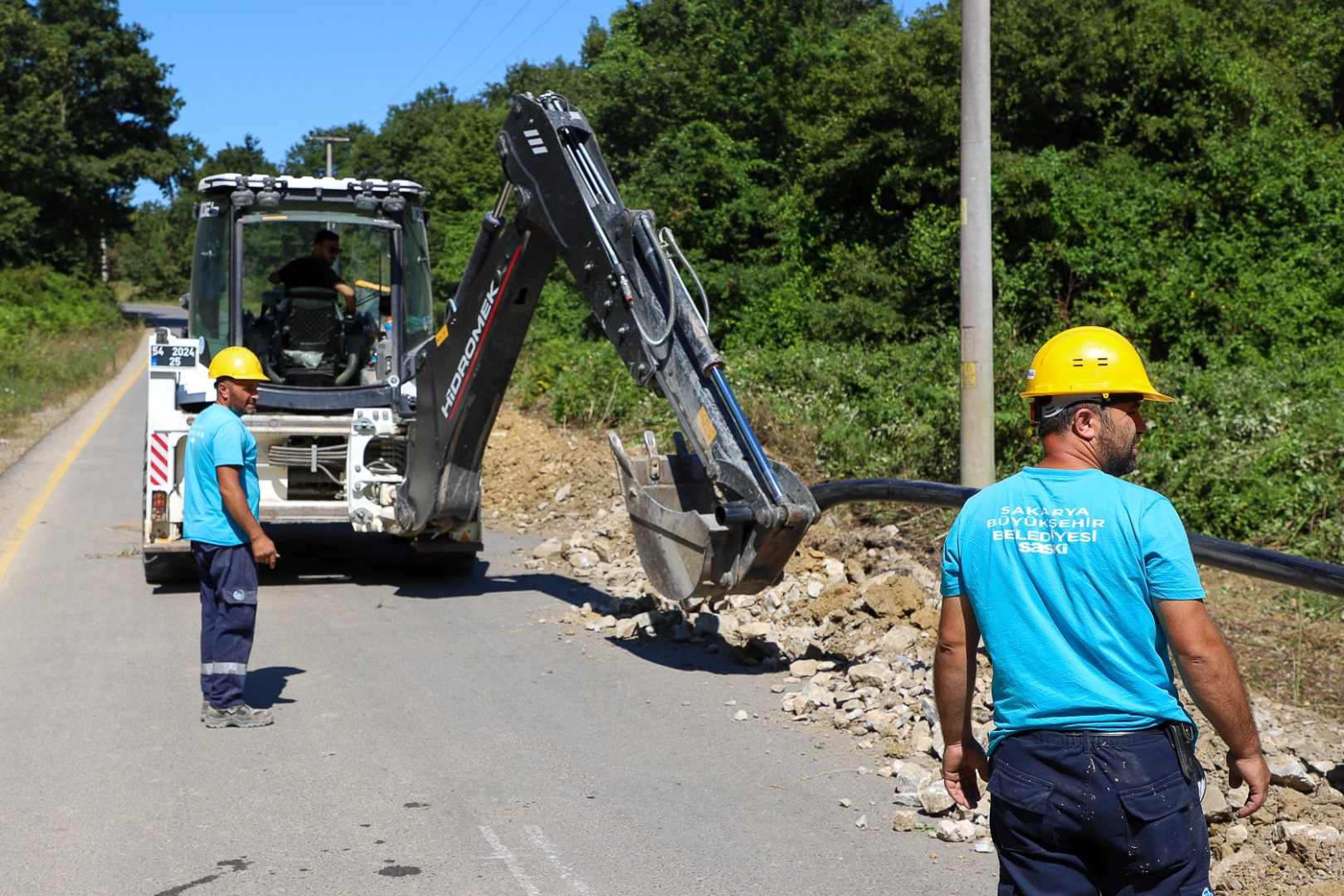Sakarya’da iki mahallenin su iletim kapasitesi artırılıyor