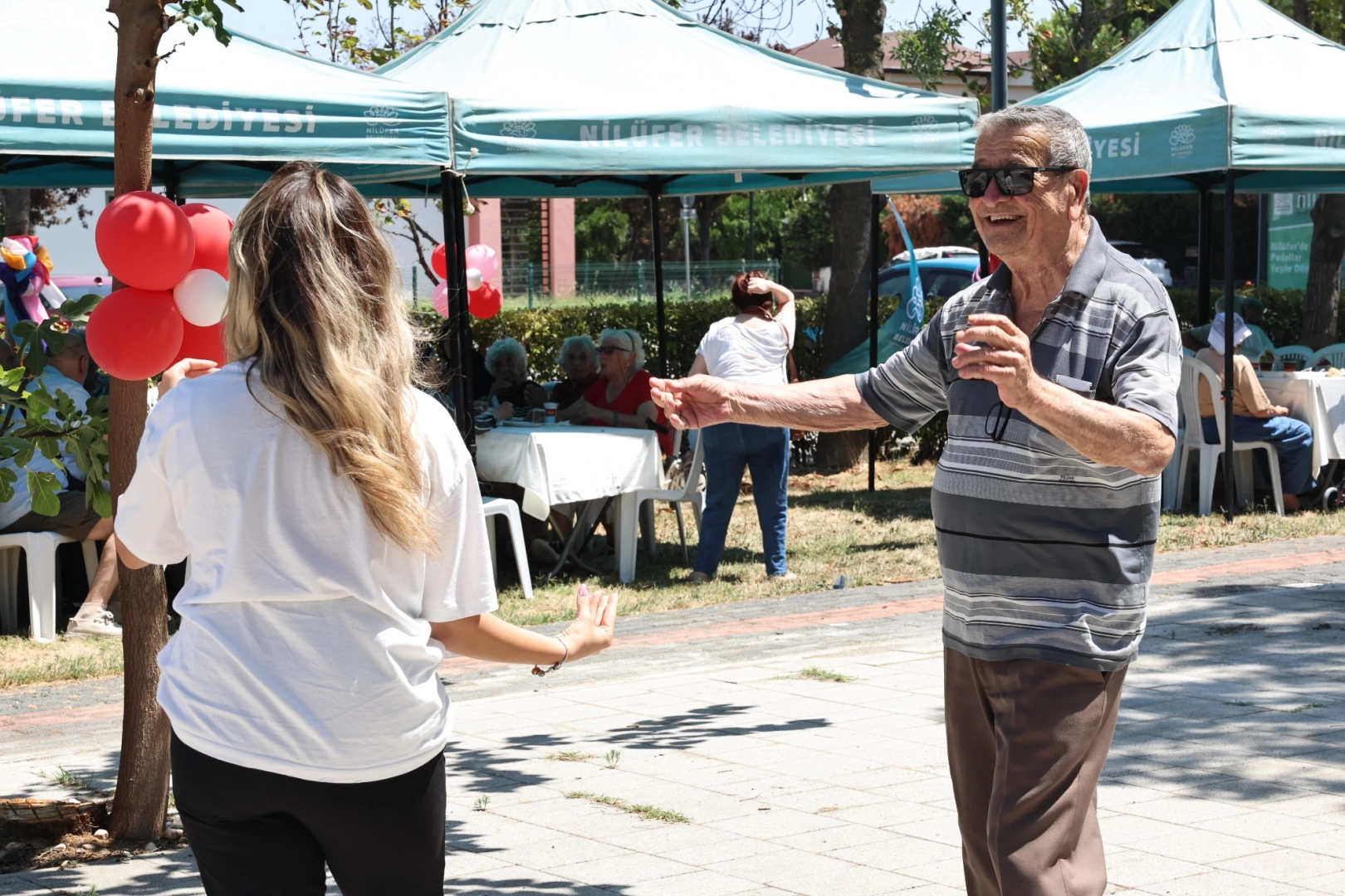 Bursa Nilüfer’de huzurevinde piknik coşkusu