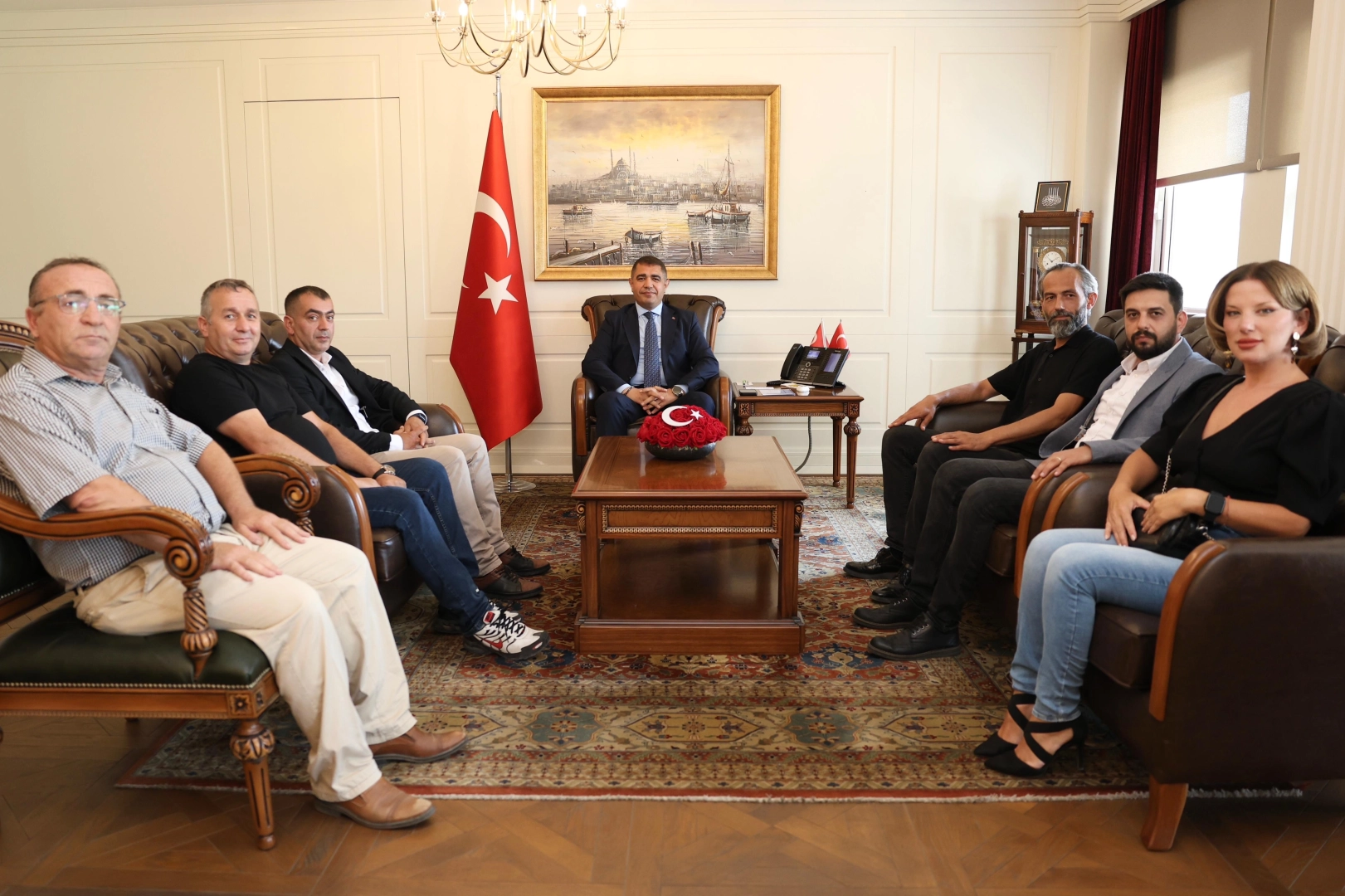 Düzce Gazeteciler Cemiyeti’nden Vali Aslan’a ziyaret