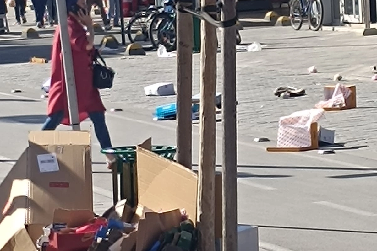 Düzce kent merkezindeki kirlilik tepki çekti