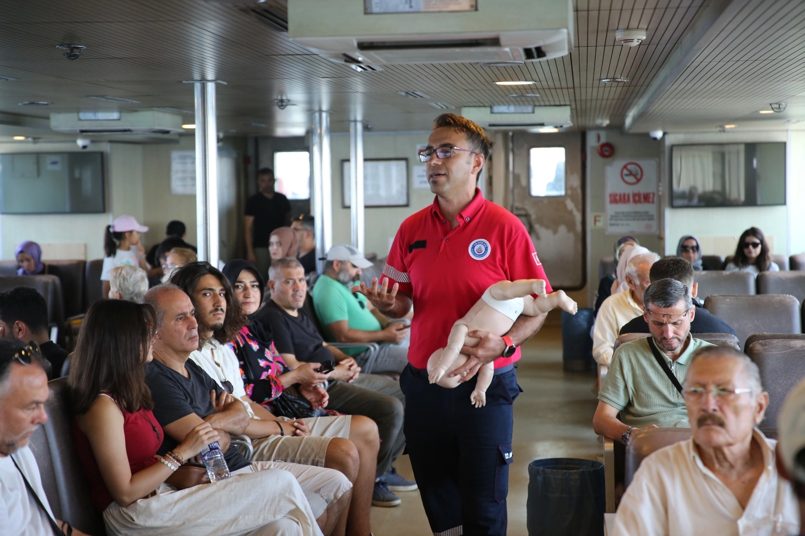İstanbul’da denizde ve karada ilk yardım seferberliği