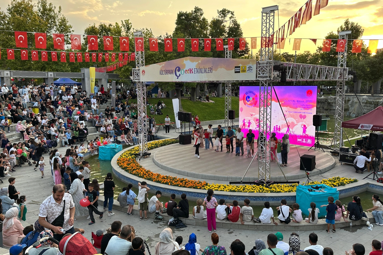 Konya’da ‘Kültürpark Çocuk Etkinlikleri’ yaza renk katıyor