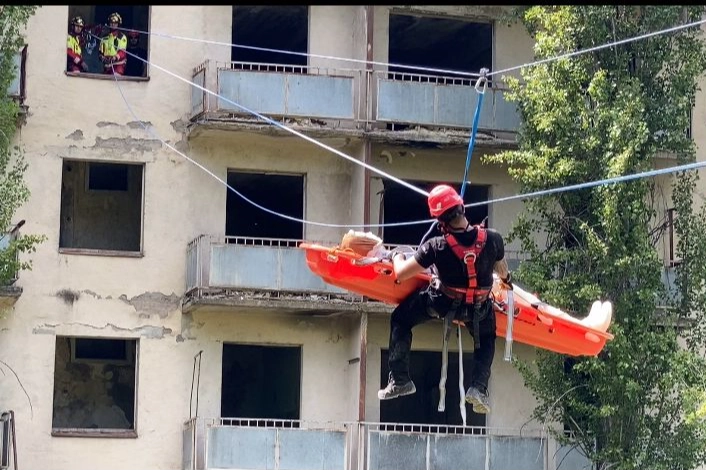 Konya İtfaiyesi’nden Gürcistan’da “Doğada Arama Kurtarma Eğitimi”