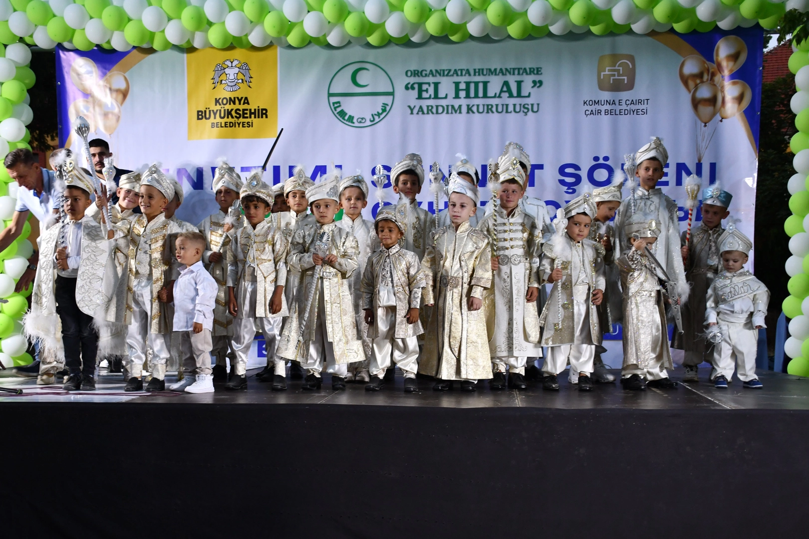 Konya’nın kardeş şehri Üsküp’te sünnet şöleni