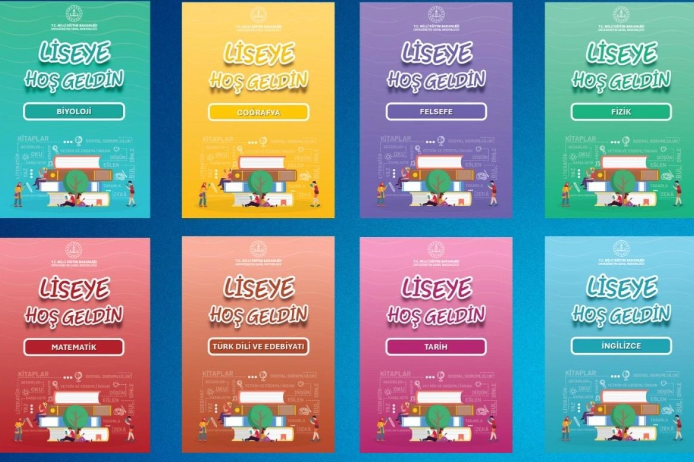 ‘Liseye hoş geldin’ kitapları kullanıma hazır