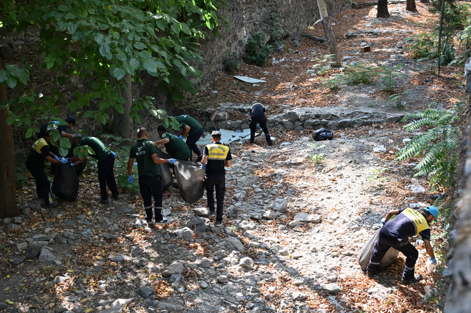 Manisa Çaybaşı’nda rutin temizlik