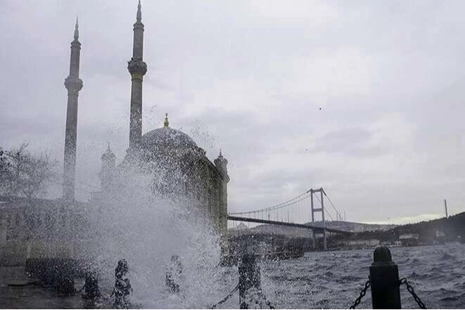 Meteoroloji saat verdi: Marmara’da fırtına bekleniyor