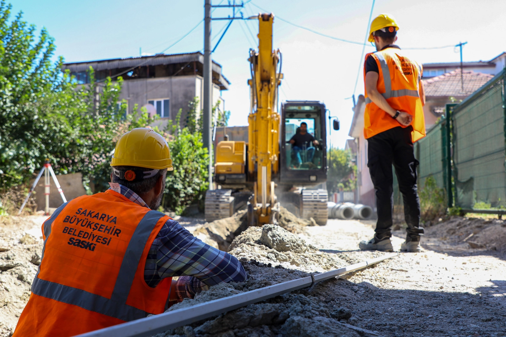 Sakarya Adapazarı’na 3 bin metrelik yeni yağmur suyu hattı