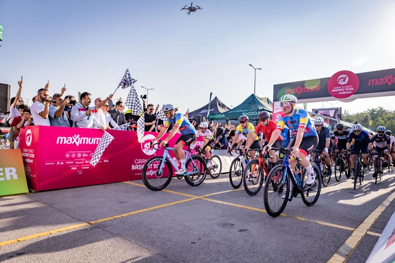 Yüzlerce bisikletçi Ankara’da buluştu