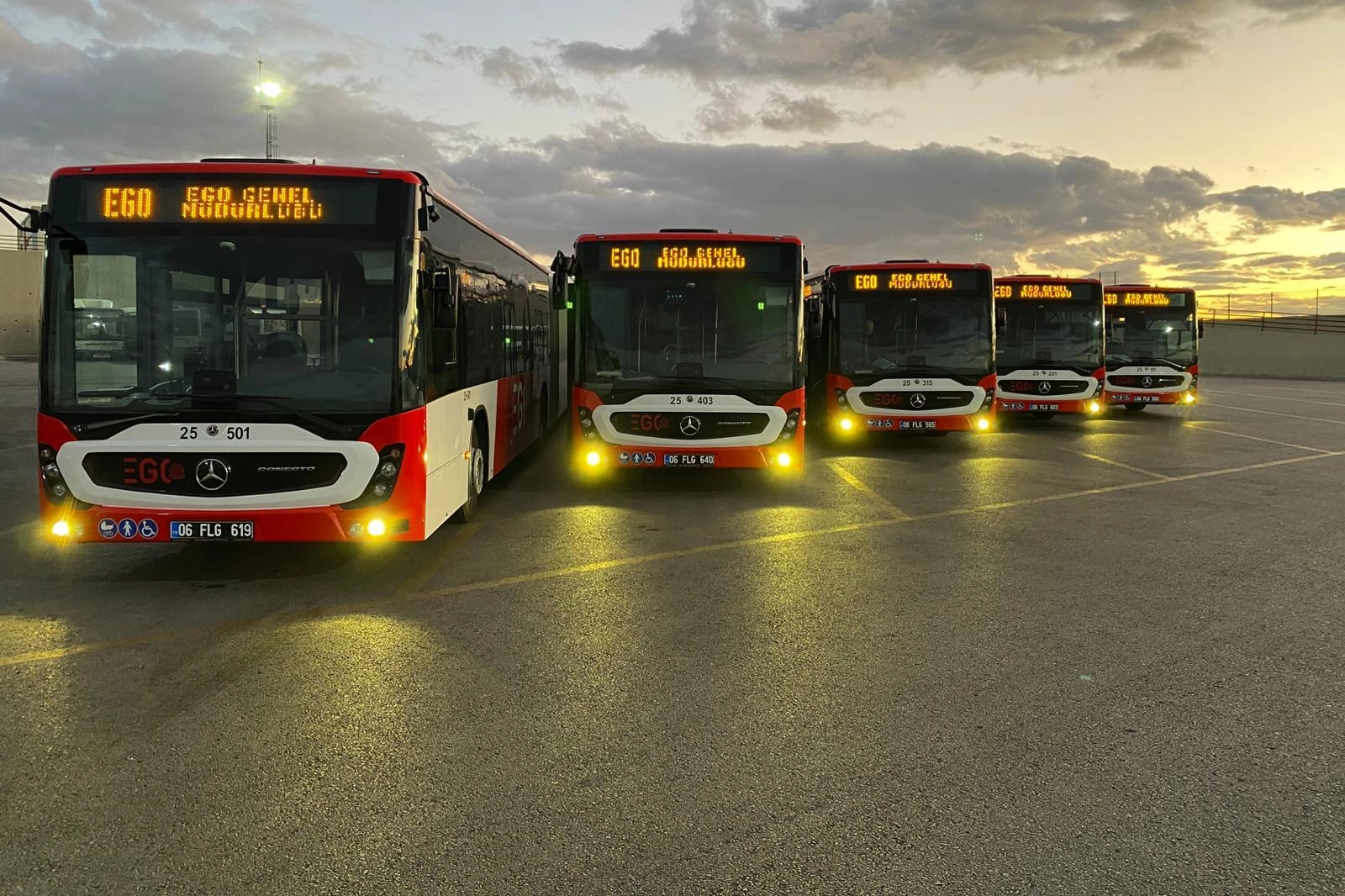 Ankara Büyükşehir’den Başkent’e 5 yeni otobüs