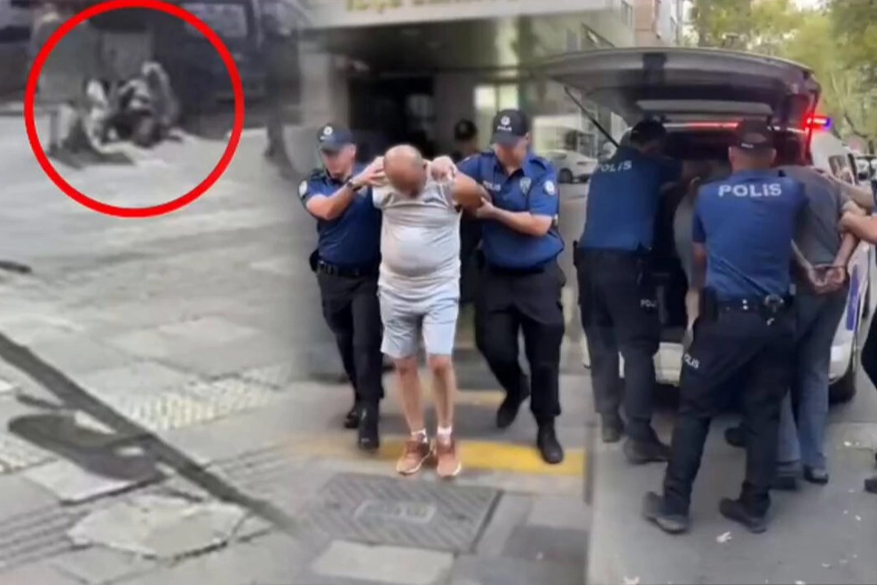 Ankara’da tokatçı trafik zorbası yakalandı!