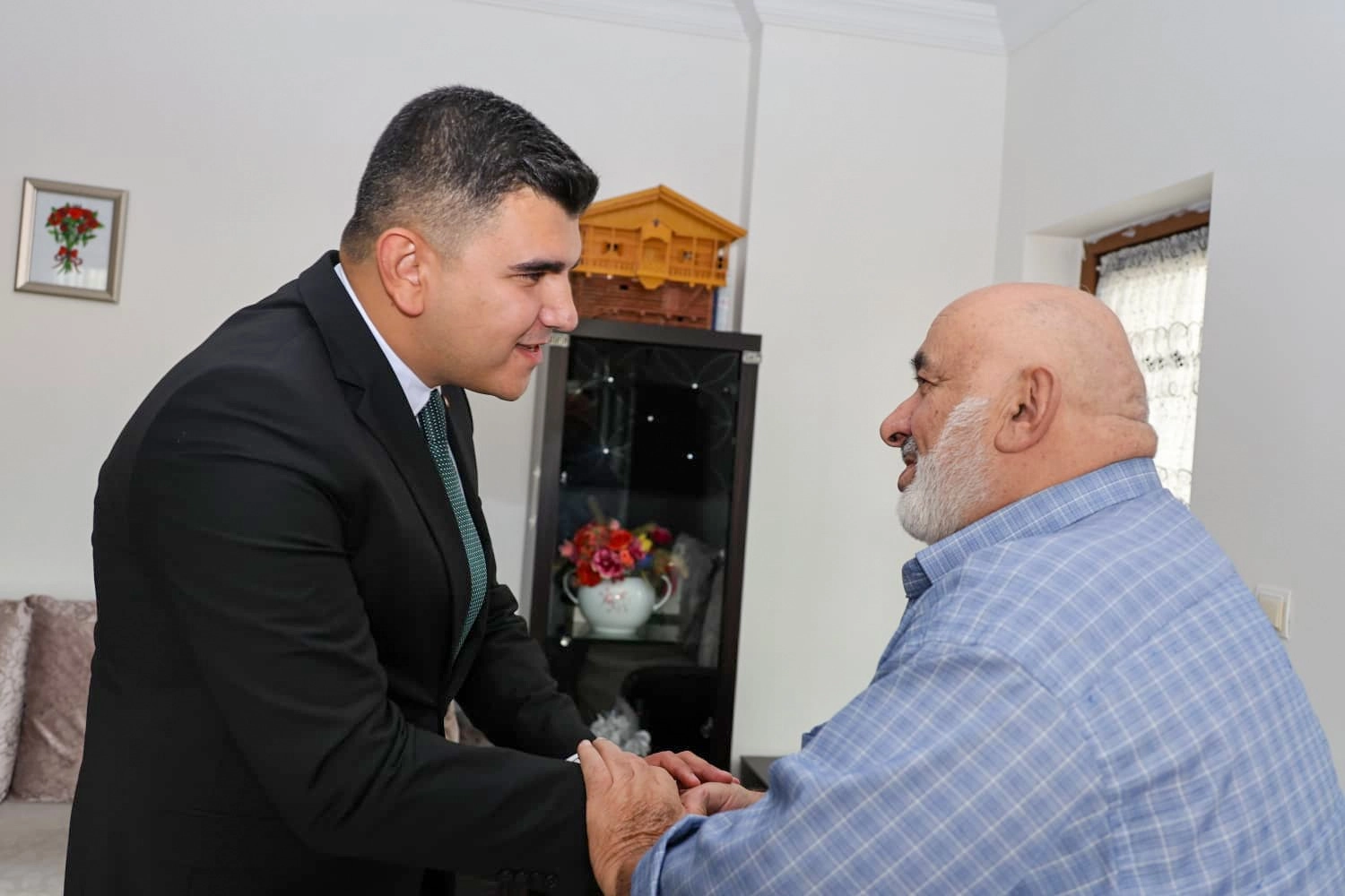 Artvin Vali Vekili Erdoğan’dan Kıbrıs gazisine ziyaret