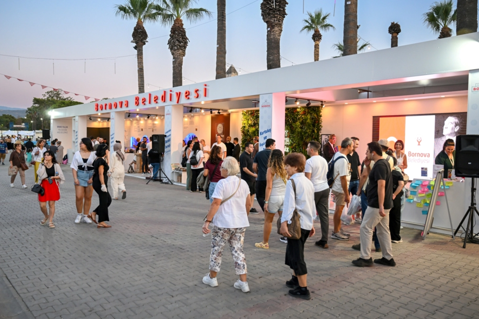 Bornova’nın 8 bin 500 yıllık tarihi fuara taşındı