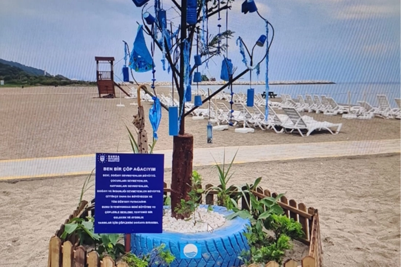 Bursa’da atıklar sanata dönüştü