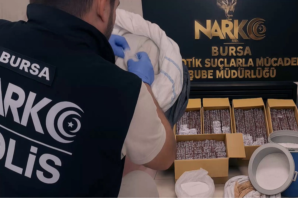 Bursa’da binlerce uyuşturucu hap ele geçirildi