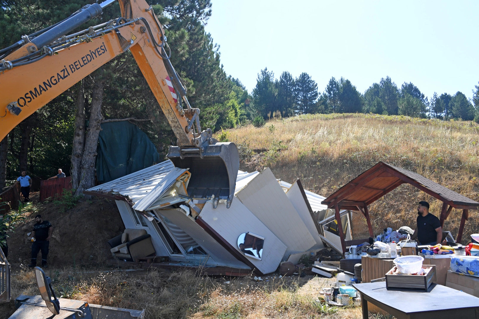 Bursa Osmangazi’de kaçak yapılara geçit yok