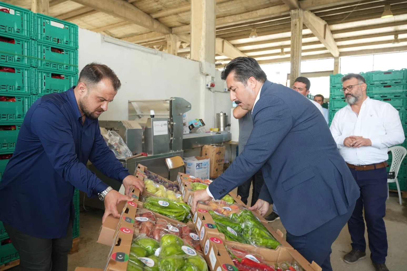 Bursa Yenişehir’in tarım ürünleri Libya yolunda… İlk numuneler gönderildi