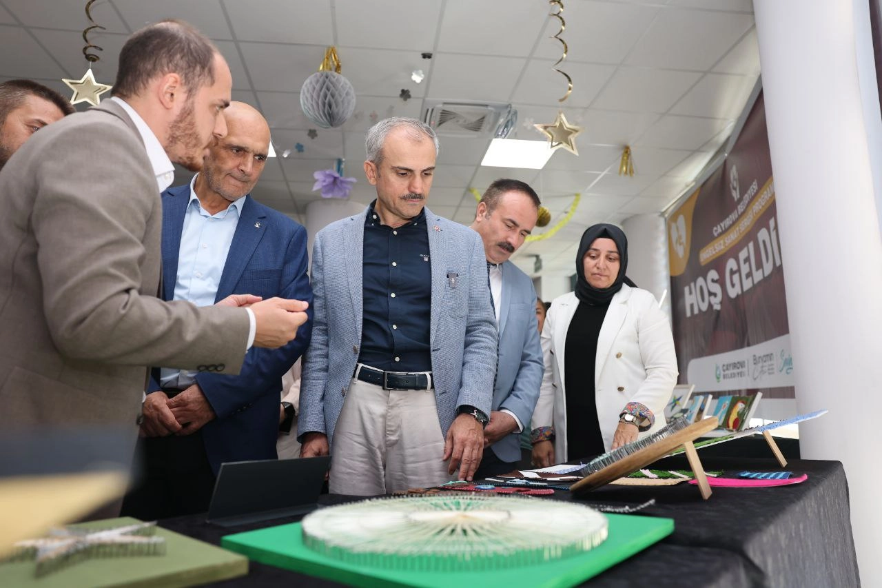 Çayırova’da sanat engel tanımadı