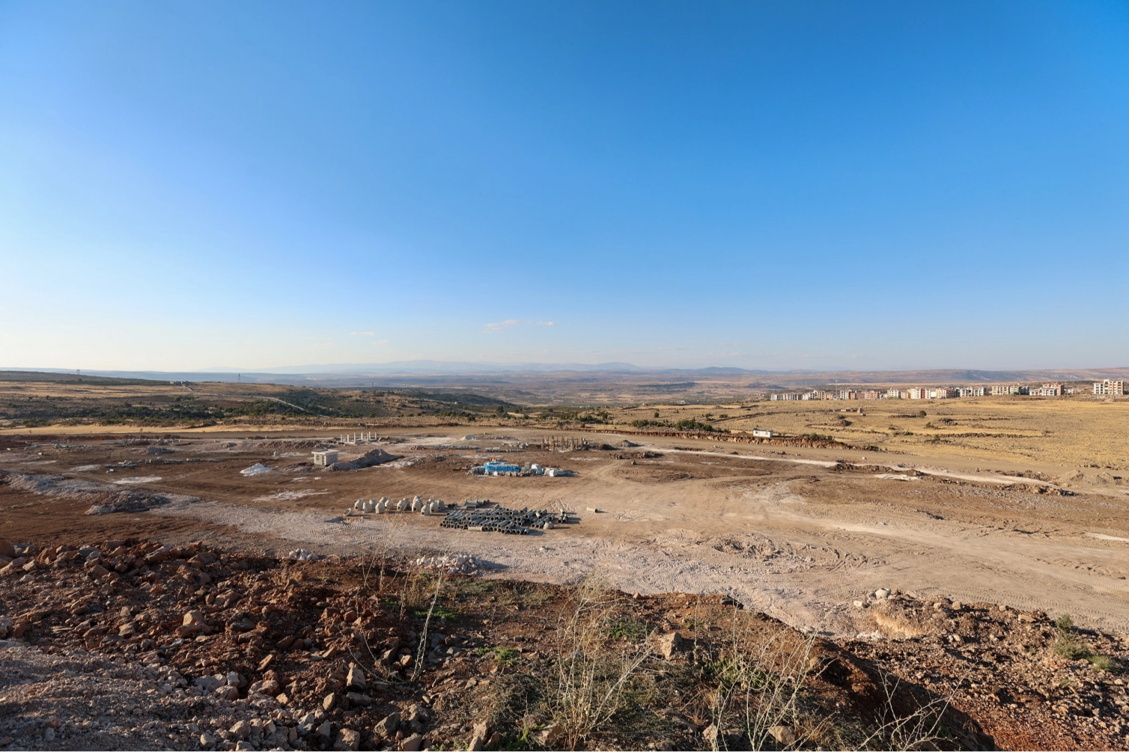 Gaziantep’te 130 bin metrekarelik çevre dostu millet bahçesi yükseliyor