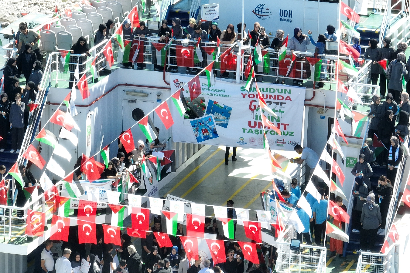 Malatya’dan Gazze’ye ve Sumud Filosu’na destek