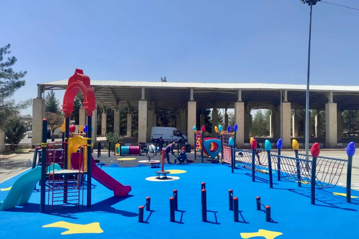 Mardin Midyat’ta yerel yönetimden mahallelere modern parklar