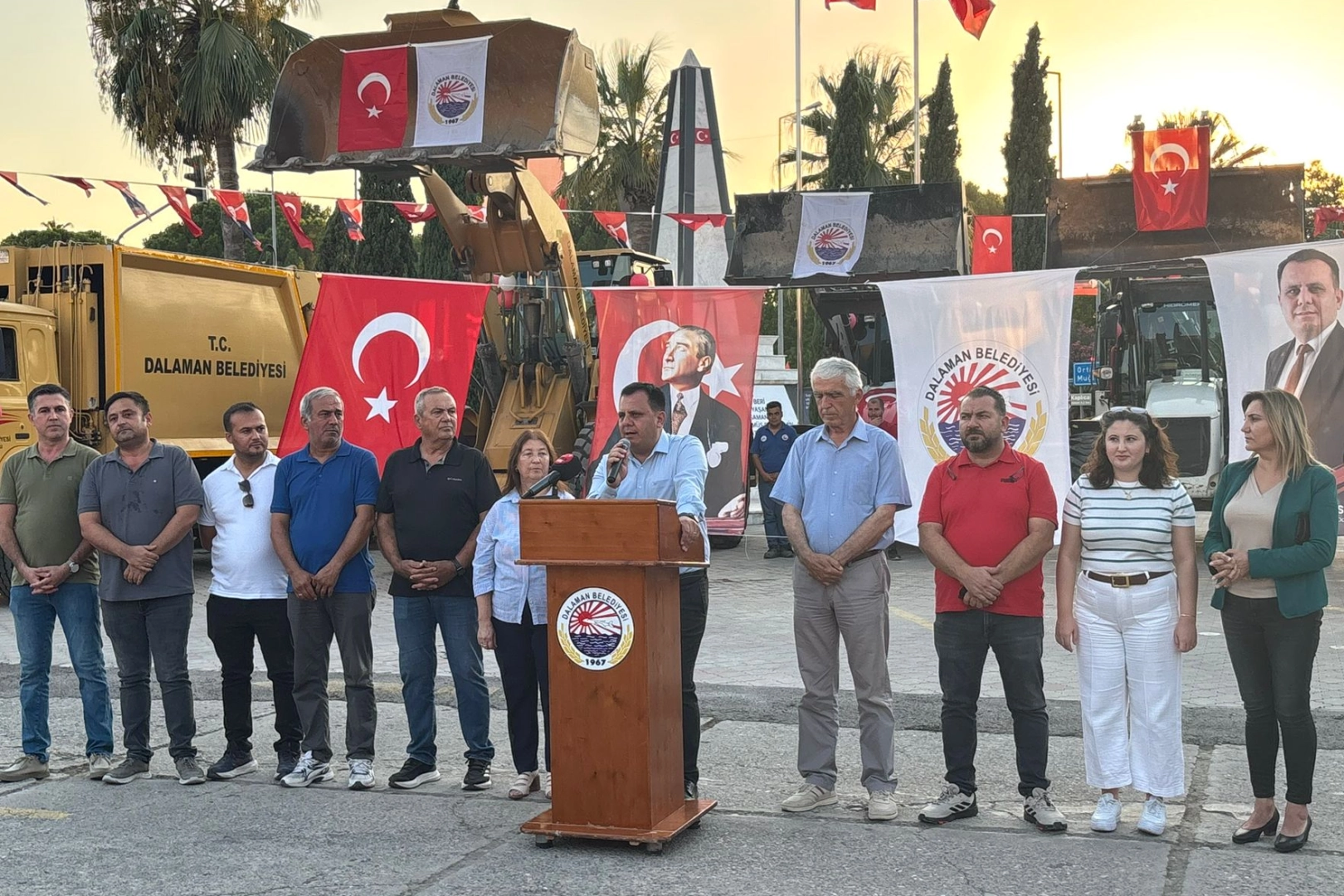 Muğla Dalaman’da araç filosunu 30 yeni araçla güçlendirdi