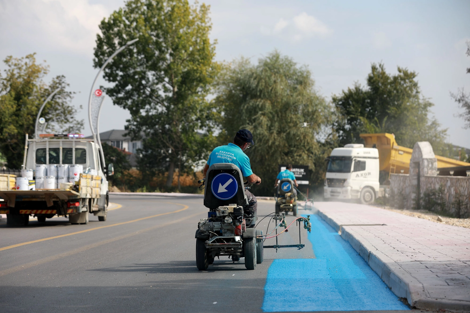 Sakarya Karacasu’ya 2 km’lik bisiklet yolu kazandırılıyor
