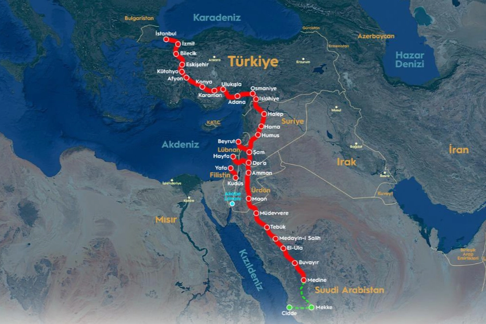 Türkiye, Suriye ve Ürdün’den mutabakat zaptı tamam… Tarihi Hicaz Demiryolu yeniden canlanıyor