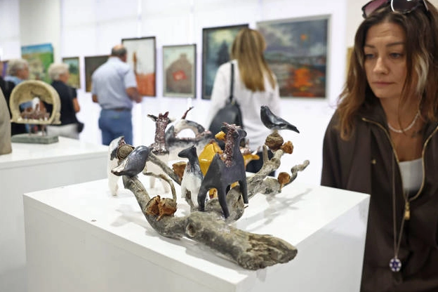 Antalya’da 102 sanatçıdan 102 eserlik sergi